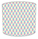 30,5cm Decke cupcake pattern drum lamp shades