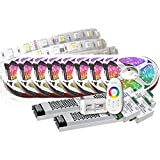 40M PREMIUM 24V RGB+WW RGBW LED Streifen LED Band LED Strip 5050 SMD RGB+Warmweiss LED Lichtleiste 1800LEDs 60LED's/M+controll mit RF ...