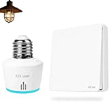 AICase Smart WiFi Lampenfassung Mit FunkSchalter E27 Smart Glühbirnenfassung Glühbirne Steckdose Adapter,für LED, Halogen, Glühbirnen und Energiesparlampen Kompatibel mit Amazon ...