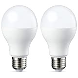 Amazon Basics E27 LED Lampe, 14W (ersetzt 100W), warmweiß, dimmbar - 2er-Pack