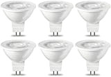 Amazon Basics LED-Leuchtmittel, GU5.3-/MR16-Spots, 4,5 W (entspricht 35-W-Glühbirne), Warmweiß, nicht dimmbar, 6 Stück