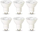 Amazon Basics Professional - LED-Leuchtmittel, GU10-Spot, entspricht 35-Watt-Birne, Warmweiß, dimmbar, 6 Stück