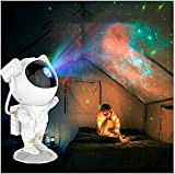 Blivrig Astronaut Sternenhimmel Projektor, Spaceman Sternenhimmel Lichter ,Ozeanwellen Projektor Nachtlicht,Romantische Atmosphäre Lampe 360°Drehen Perfekt für Party,Familientreffen