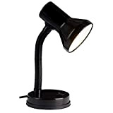 BRILLIANT Lampe Junior Tischleuchte schwarz | 1x R80, E27, 40W, geeignet für Reflektorlampen (nicht enthalten) | Skala A++ bis E ...
