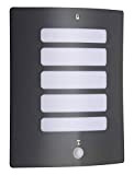 BRILLIANT Lampe Todd Außenwandleuchte Bewegungsmelder anthrazit | 1x A60, E27, 60W, geeignet für Normallampen (nicht enthalten) | IP-Schutzart: 44 - ...