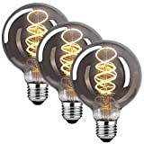 DUTSUGUAR Edison Vintage Glühbirne E27, Dimmbar E27 LED Vintage Glühbirne 4W Ersetzt 40W Lampe , Retro LED Glühbirne E27 Vintage ...
