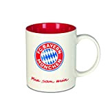 FC Bayern München Tasse Mia San Mia | Bayern München Fanartikel Kaffeebecher 350ml | Becher aus dem FCB Fanshop mit ...