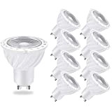 Generic LED-Lampen GU10 5 W - 50 W Halogen-Spotlight-Äquivalent 500 lm AC 100-240 V dimmbare Deckenleuchten Küche Wohnzimmer Flurbeleuchtung (Pack ...