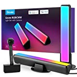 Govee Envisual Smart LED Lightbar, WiFi RGBIC LED TV Hintergrundbeleuchtung mit Kamera, Gaming Lampe Sync mit Musik, funktioniert mit Alexa ...