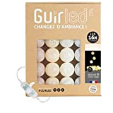 GuirLED - LED Baumwollkugeln Lichterkette USB - Baby Nachtlicht 2h - Dual USB 2A Netzteil enthalten - 3 Intensitäten - ...