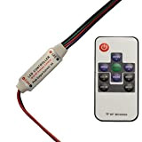 Innovate® LED Streifen Kabeldimmer - LED Stripe Controller - Funkdimmer für Kabelstreifen - inklusive RF Wireless Fernbedienung - (LED Streifen ...