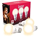 Innr Zigbee E27 Lampe, Warmweiss, Kompatibel mit Philips Hue, Alexa, Hey Google (Bridge erforderlich) Smart LED E27, LED Dimmbar, Glühbirne ...