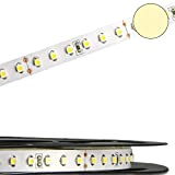 Isolicht LED Streifen 5 M warmweiß, 24 V, LED Band mit Farbwechsel, LED Stripe dimmbar, einfarbige Lichtleiste, indirekte Beleuchtung, flexibles ...