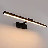 Klighten LED Spiegellampe Bad 61cm, 180 Grad Drehung Wandleuchte für bad IP44, 18W 1170 Lumen Spiegelleuchte Bad, Badlampe Wand Aluminium, ...