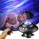 Koicaxy LED-Sternenhimmel Projektor, Aurora Lichtprojektor Lampe mit Fernbedienung und Musikplayer als Projektionssternlicht Partylicht Dekorationslicht Urlaubsstimmungslicht verwendet Werden