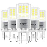 Lepro G9 LED Lampe, 3.8W 470 Lumen G9 Glühbirne, Kein Flackern und 6000k Kaltweiß G9 LED Leuchtmittel Birne Ersatz 40W ...