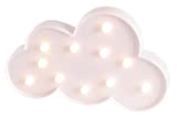 levandeo LED Wolke 29x18cm Weiß Lampe Leuchtbild Kinderzimmer Licht Dekoleuchte Deko Nachtlicht WandleuchteTischdeko