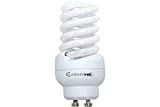 LightMe Energiesparlampe EEK: A (A++ - E) GU10 101mm 230V 9.5W = 51W Warmweiß Spiralform 1St.
