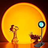 LITCHI Sunset Lamp, Sonnenuntergang Lampe-Sunset Projection Lamp,360° Drehung USB Led Projektor Licht, Sonnenlicht Lampe Nachtlicht , Deko Wohnzimmer Schlafzimmer,Wand Dekorationen