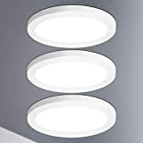 Lumare LED Deckenleuchte Dimmbar | 12W | 800 Lumen | Ø170mm Rund | Deckenlampe Modern | Warmweiß 3.000K | Einbau ...