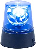Lunartec Blaulicht: LED-Partyleuchte im Blaulichtdesign, 360°-Beleuchtung, Batteriebetrieb (Blaulicht Batterie)