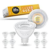 Luxari GU5.3 LED Lampe [5x] − MR16 LED − Entspricht 50W Halogenlampe − LED Leuchtmittel 5W 420lm − GU 5.3 ...