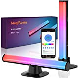 Magiacous Smart LED Lightbar, RGB Ambient Lampe mit 16 Millionen Farben, Gaming Lampe Sync mit Musik und Steuerbar via App, ...
