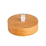 ORION LIGHTSTYLE Baldachin Abdeckung (Ø 100 mm), Höhe 30 mm, Deckenbaldachin für Hängeleuchte, Holz