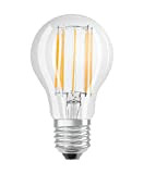OSRAM Filament LED Lampe mit E27 Sockel, klassiche Birnenform, Kaltweiss (4000K), 10 W, Ersatz für 100-W-Glühbirne, LED Filament CLASSIC A