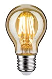 Paulmann 28373 LED Lampe AGL 7,5W E27 230V Gold Warmweiß Allgebrauchslampe Leuchtmittel Glühlampe Lampe