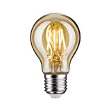 Paulmann 28714 LED Lampe Filament AGL 4,7W Leuchtmittel Gold 2500K Goldlicht E27