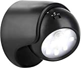 Proxinova Spot LED Strahler mit Bewegungsmelder Außen PIR, 360° Rotation LED Strahler Außen, Kugel ruderbar, Lampe mit Bewegungsmelder Aussen Batteriebetriebe, ...
