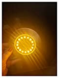 QDCZDQ Rasenlampe Soalr Gartenlicht Rasenlampe Außenscheibenlicht 16led Rasenlichter Gartenweg Dekoration wasserdichte Solarlampe