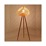 $stehlampe Stehlampe - Wohnzimmer Teestube Lampe Creative Tripod Einfache vertikale Hotel Bambus Nachttischlampe - vertikale Lampe